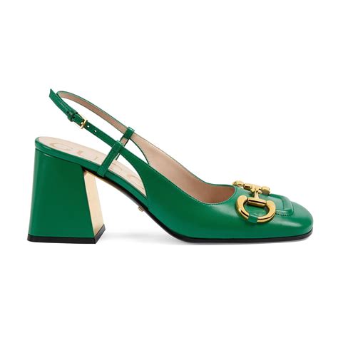 slingback gucci|gucci slingback horsebit.